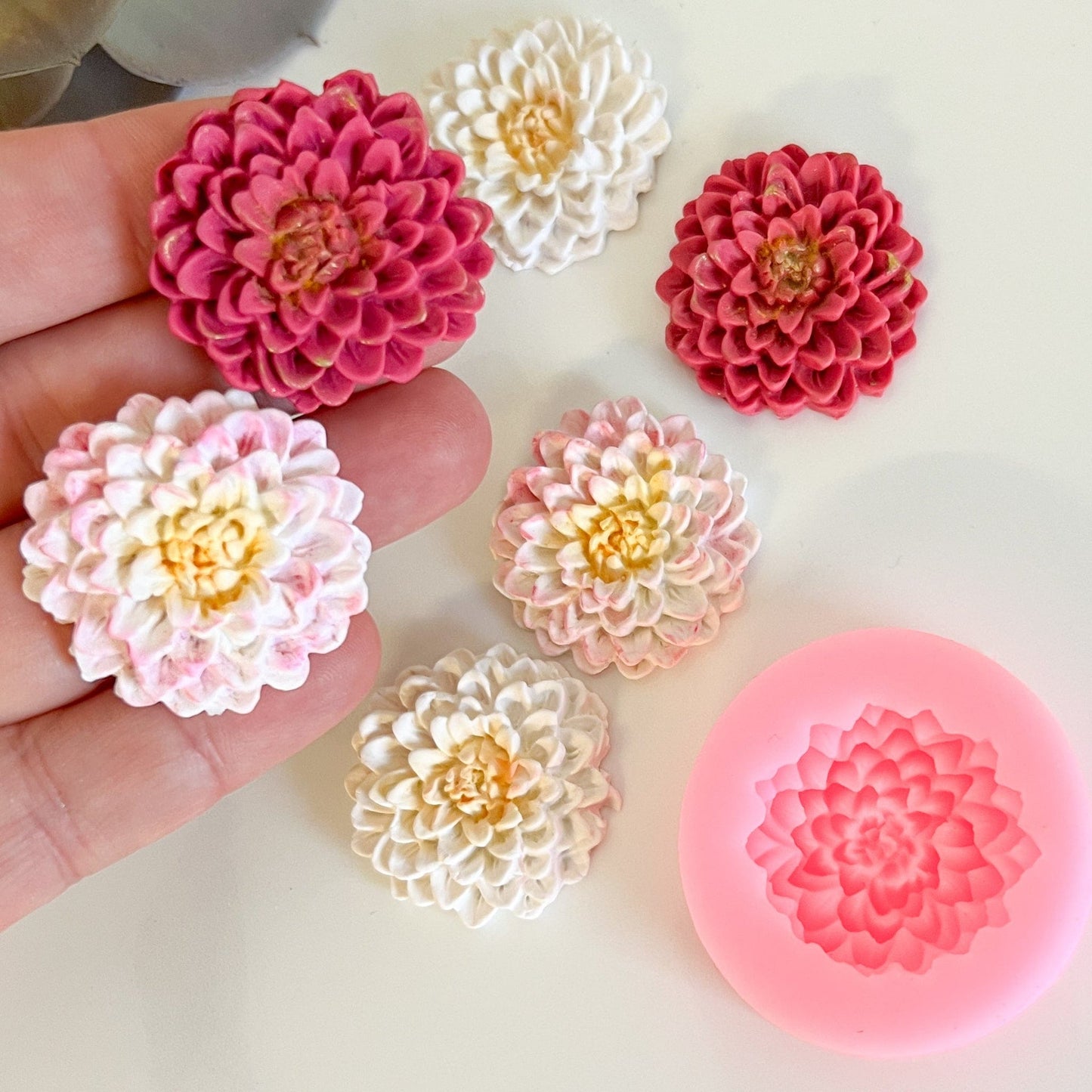 kitandco.com.au Mould "Dahlia" - Silicone Mould