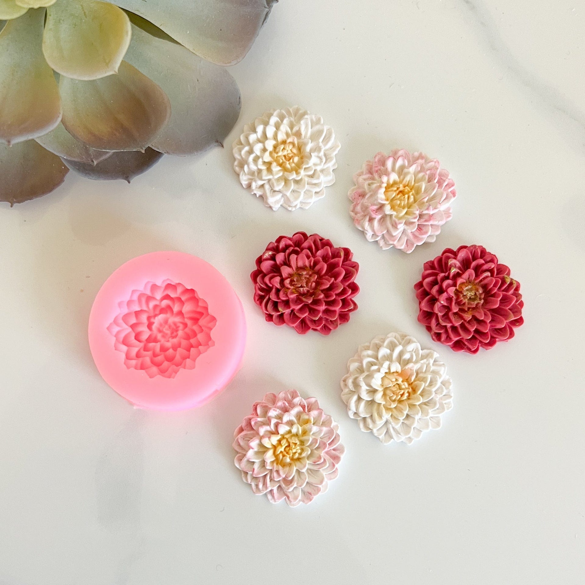 kitandco.com.au Mould "Dahlia" - Silicone Mould