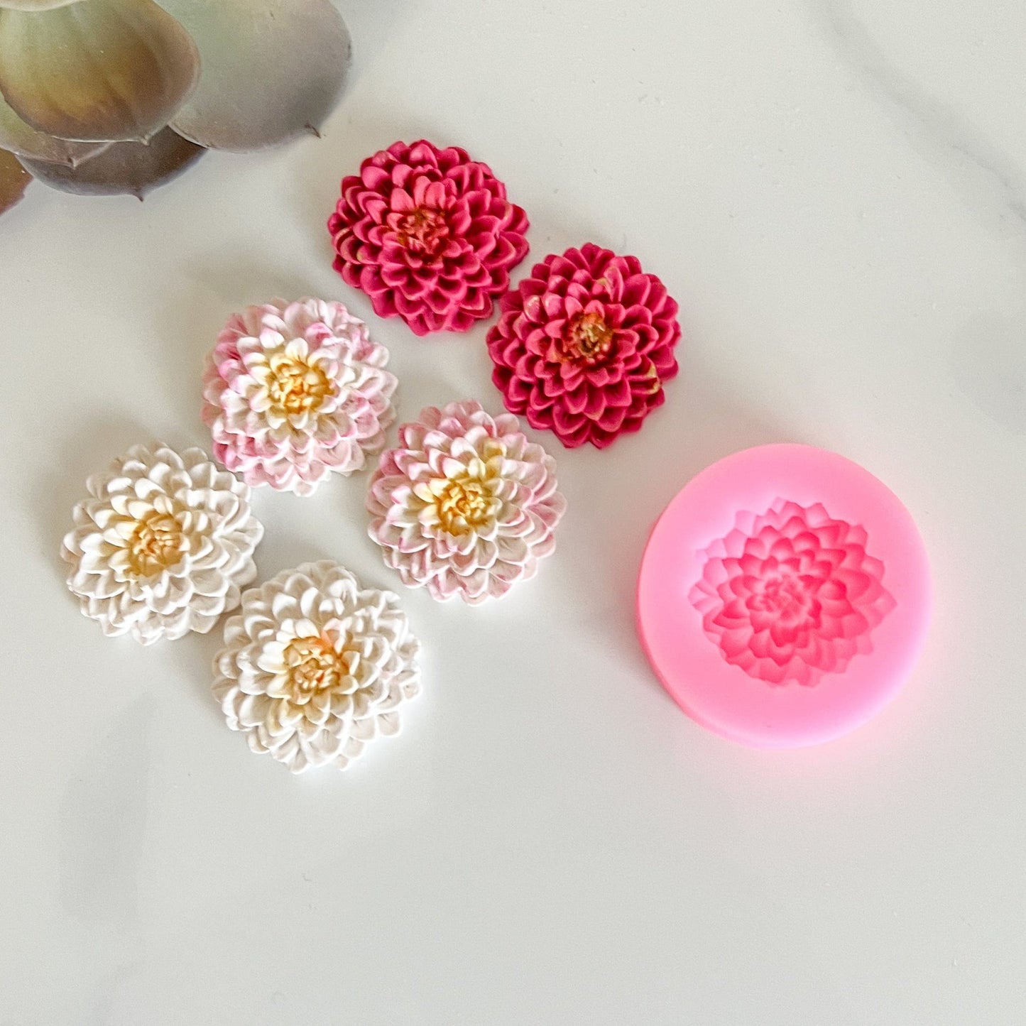 kitandco.com.au Mould "Dahlia" - Silicone Mould