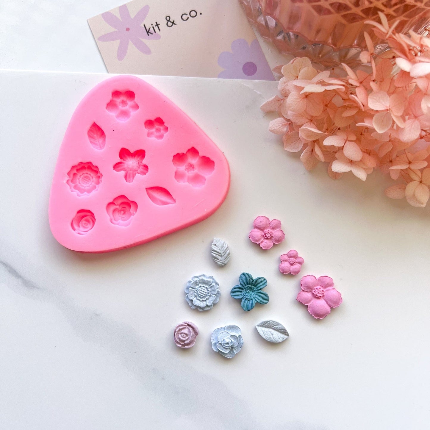 kitandco.com.au Mould "Daisy Lane" - Silicone Mould