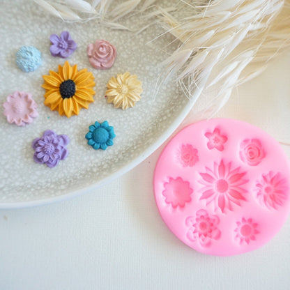 kitandco.com.au Mould "Floral Collection" - Silicone Mould