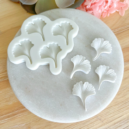 kitandco.com.au Mould "Ginkgo Leaves" - Silicone Mould