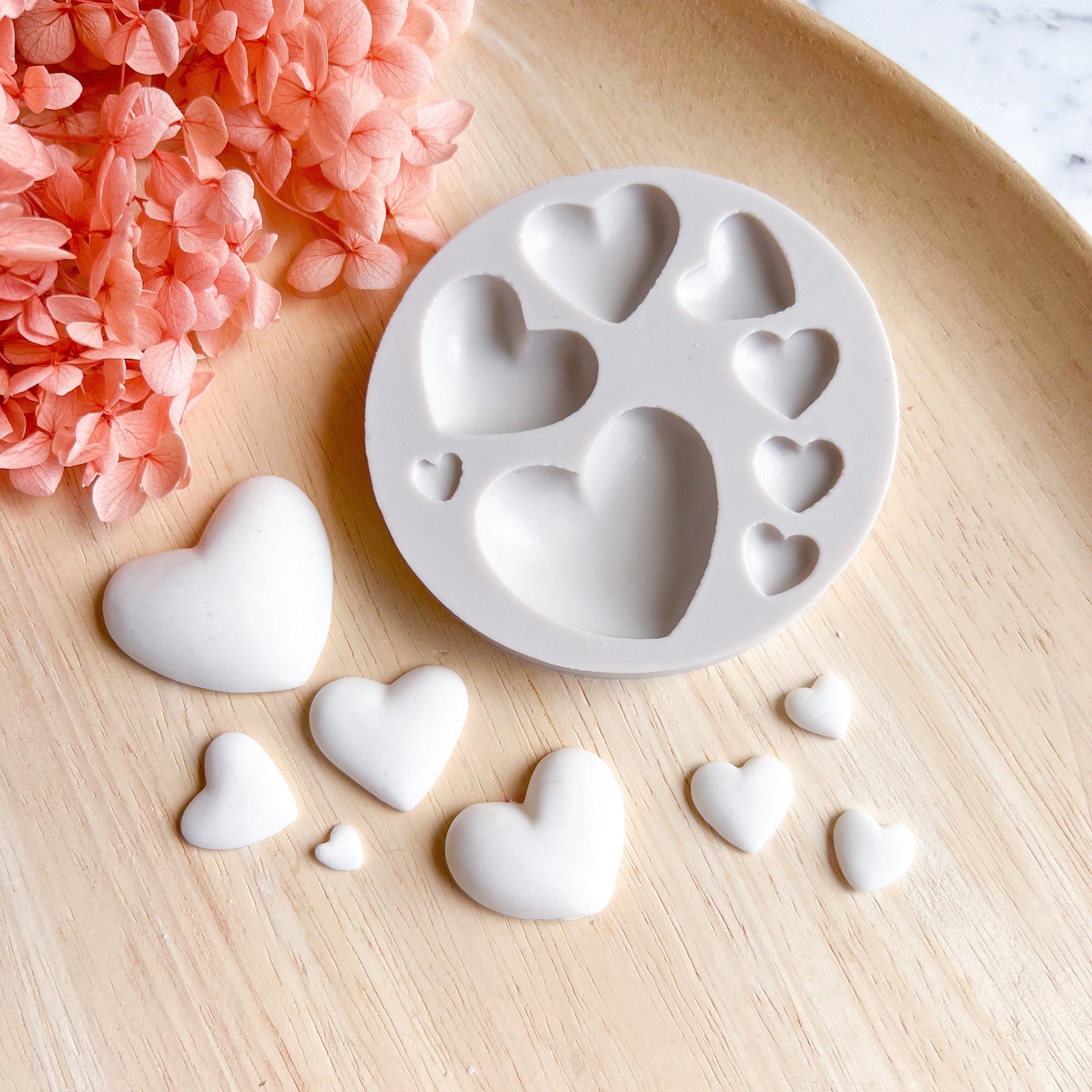 kitandco.com.au Mould "Hearts" - Silicone Mould
