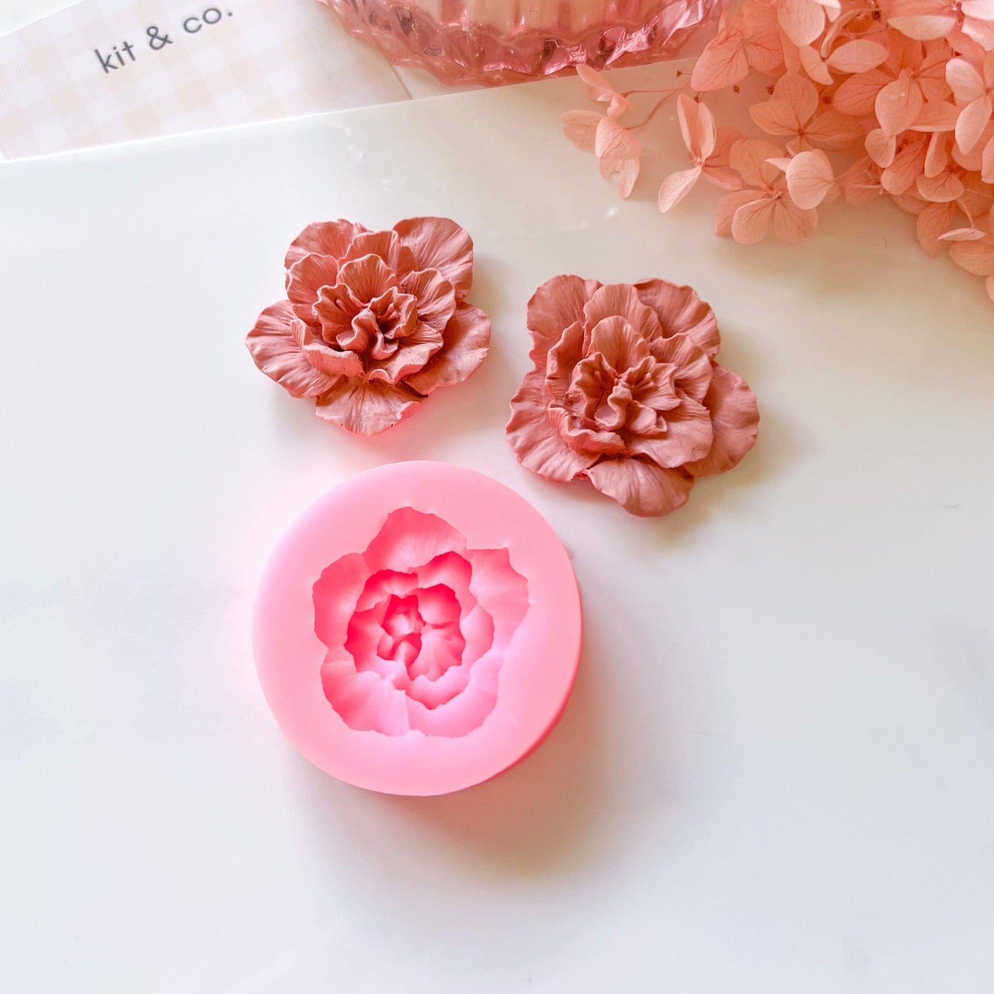 kitandco.com.au Mould "Layered Hibiscus" - Silicone Mould