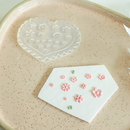 kitandco.com.au Mould "Micro Flowers 1" - Silicone Mould