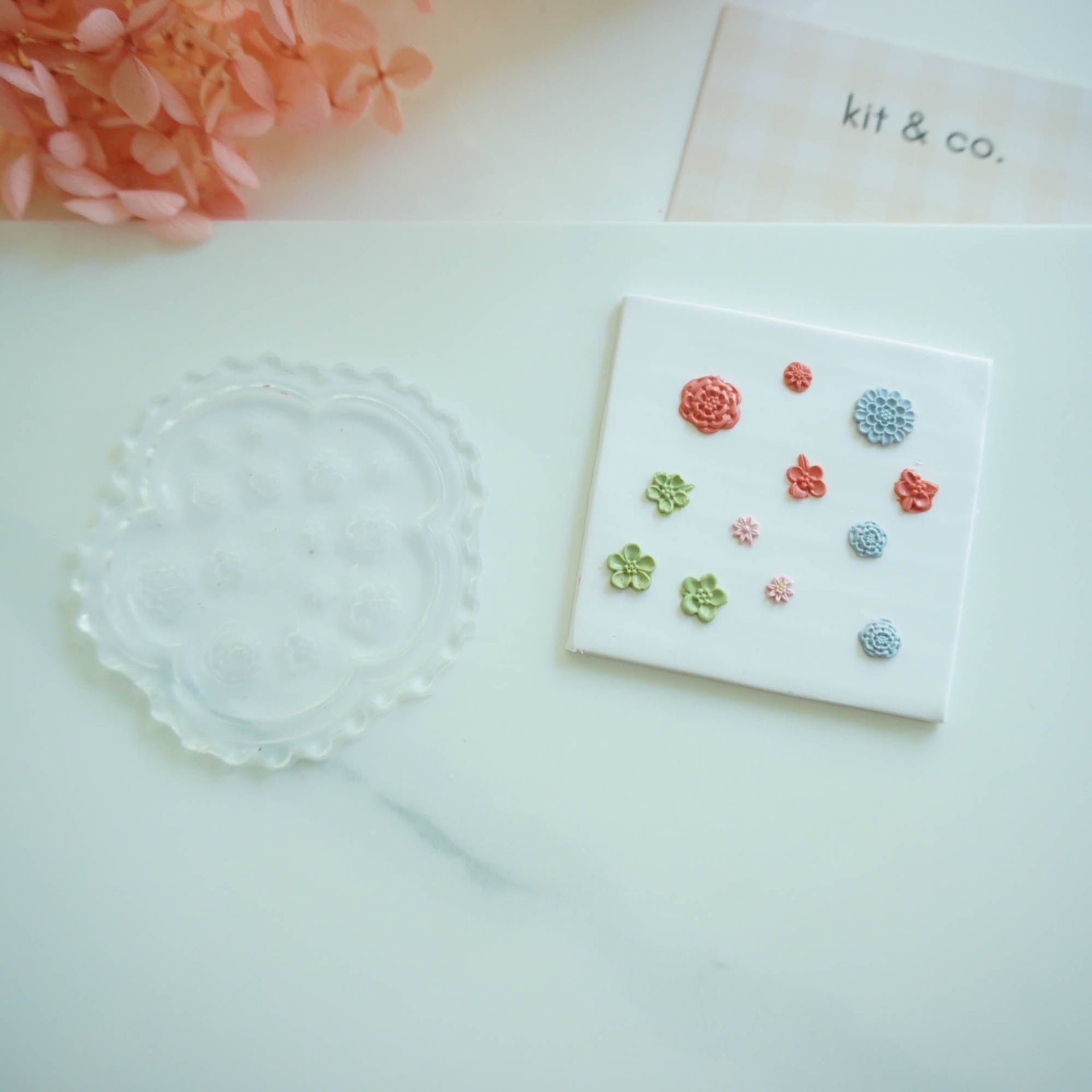 kitandco.com.au Mould "Micro Flowers #2" - Silicone Mould