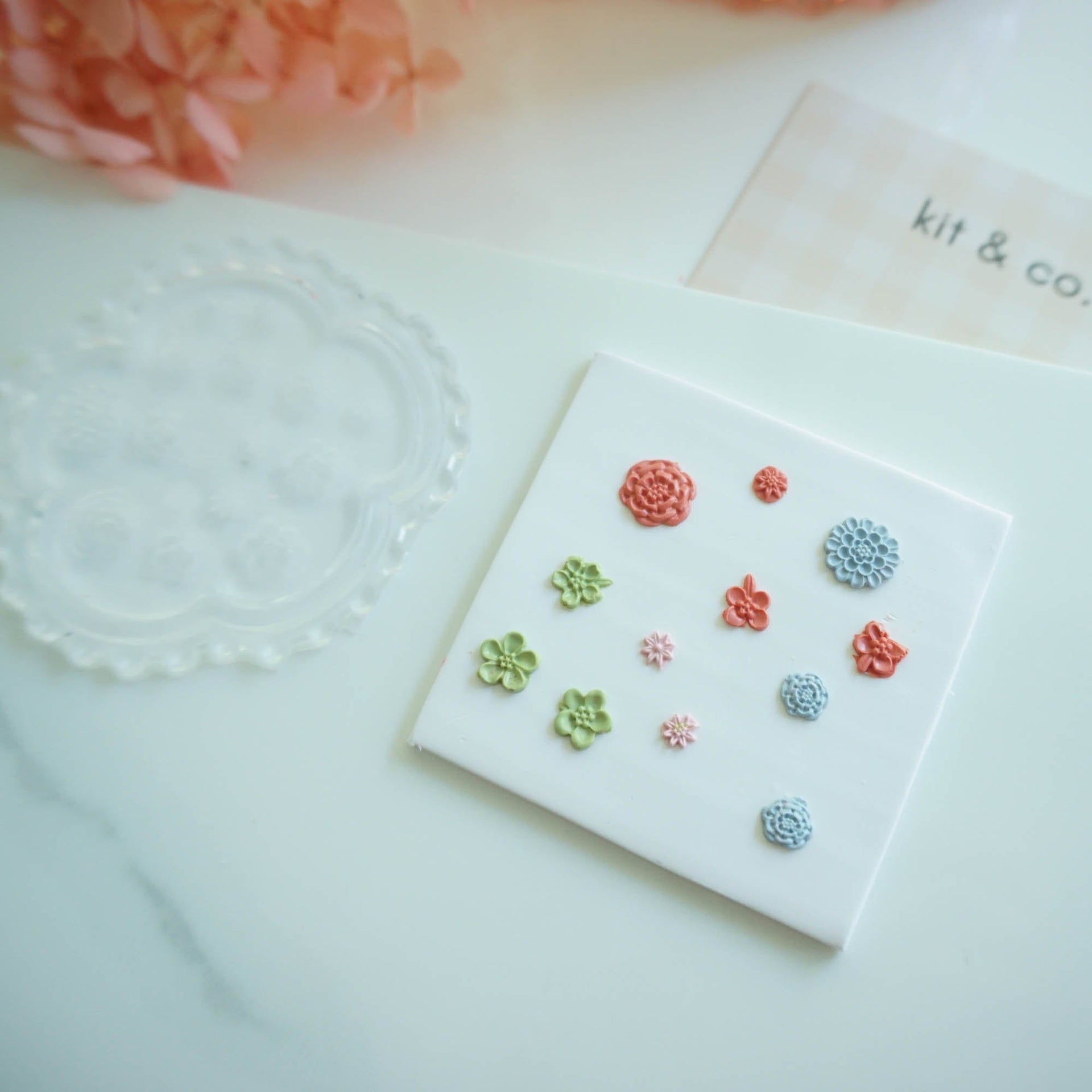 kitandco.com.au Mould "Micro Flowers #2" - Silicone Mould