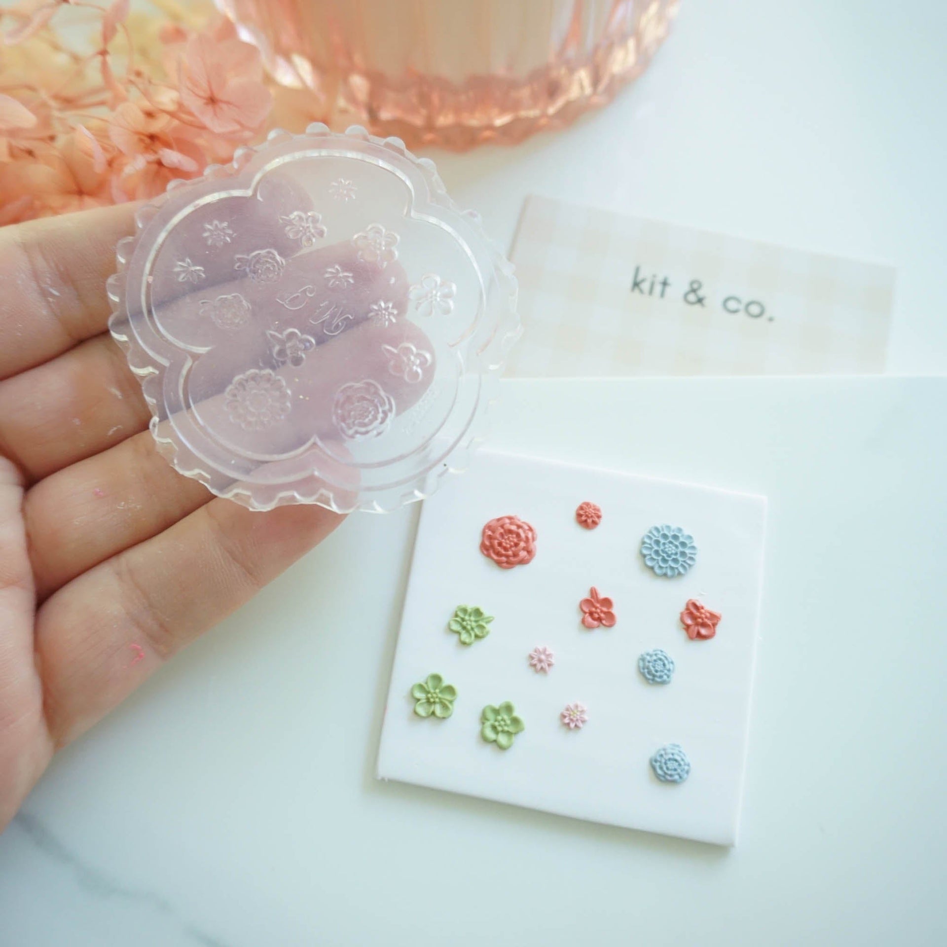 kitandco.com.au Mould "Micro Flowers #2" - Silicone Mould