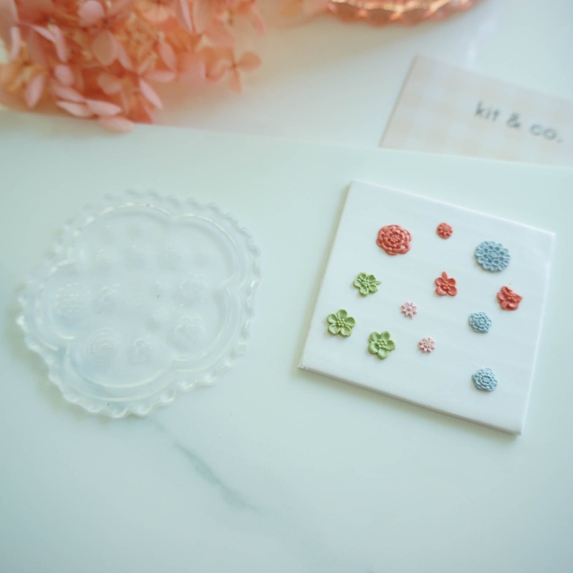kitandco.com.au Mould "Micro Flowers #2" - Silicone Mould
