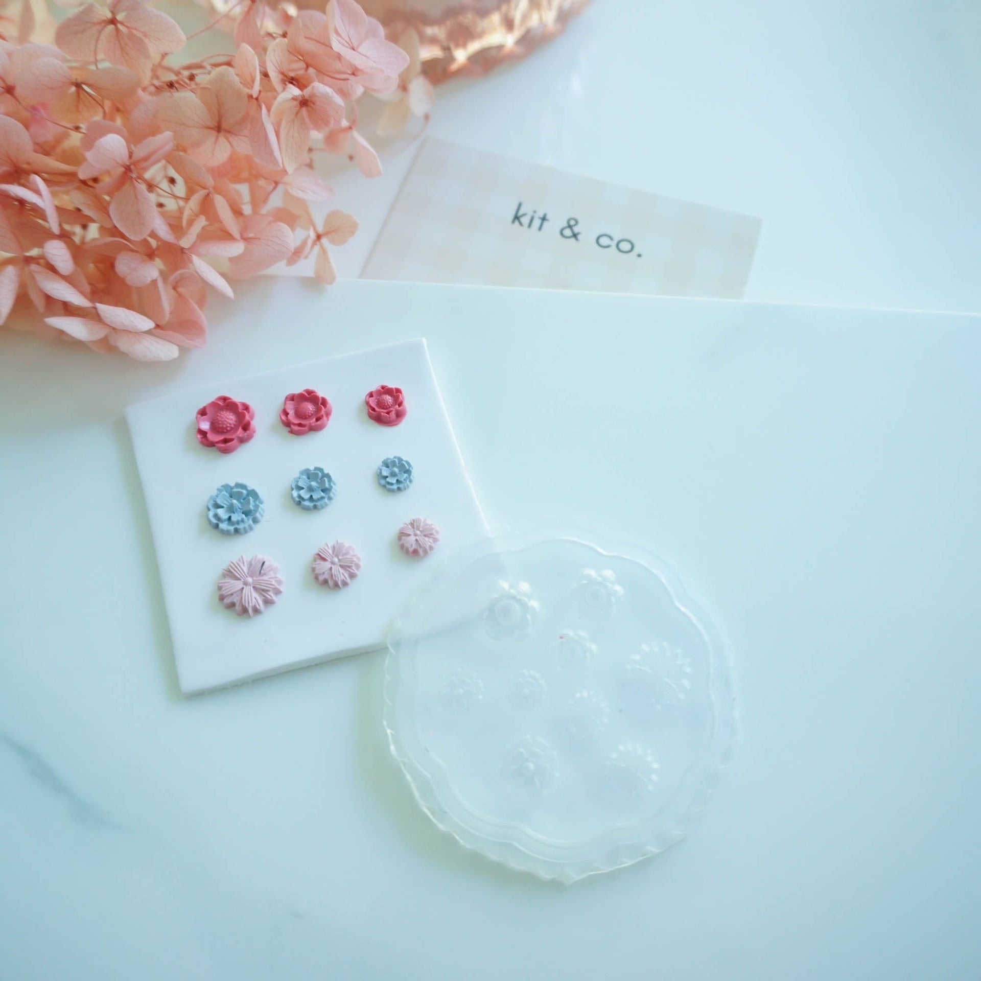 kitandco.com.au Mould "Micro Flowers #3" - Silicone Mould