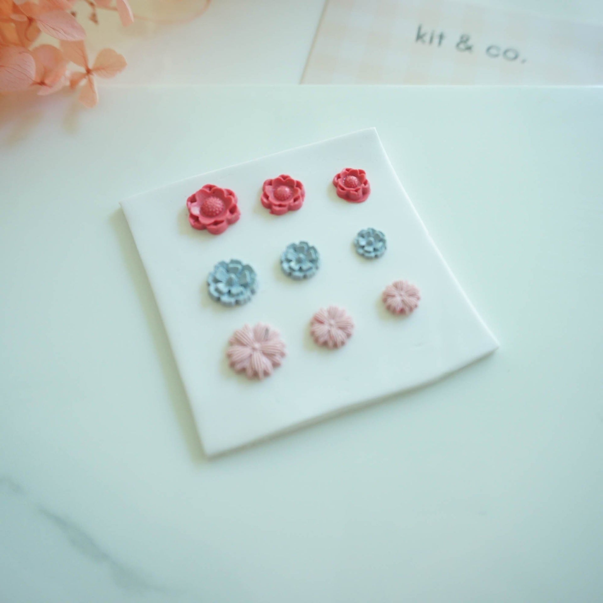 kitandco.com.au Mould "Micro Flowers #3" - Silicone Mould