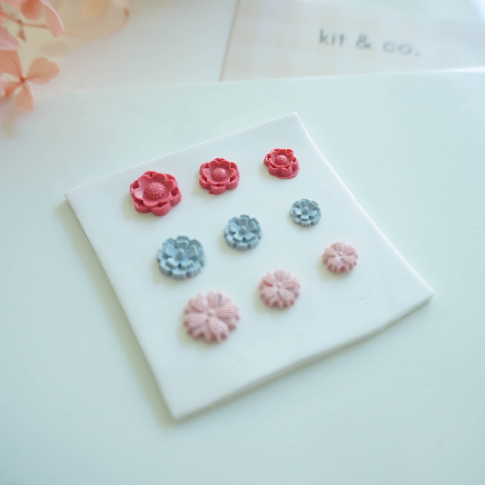 kitandco.com.au Mould "Micro Flowers #3" - Silicone Mould