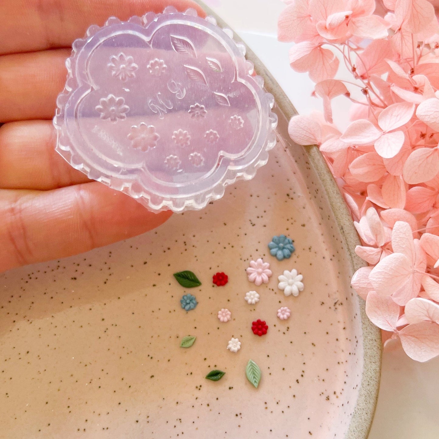 kitandco.com.au Mould "Micro Flowers #4" - Silicone Mould