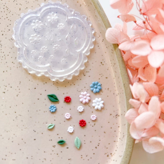 kitandco.com.au Mould "Micro Flowers #4" - Silicone Mould