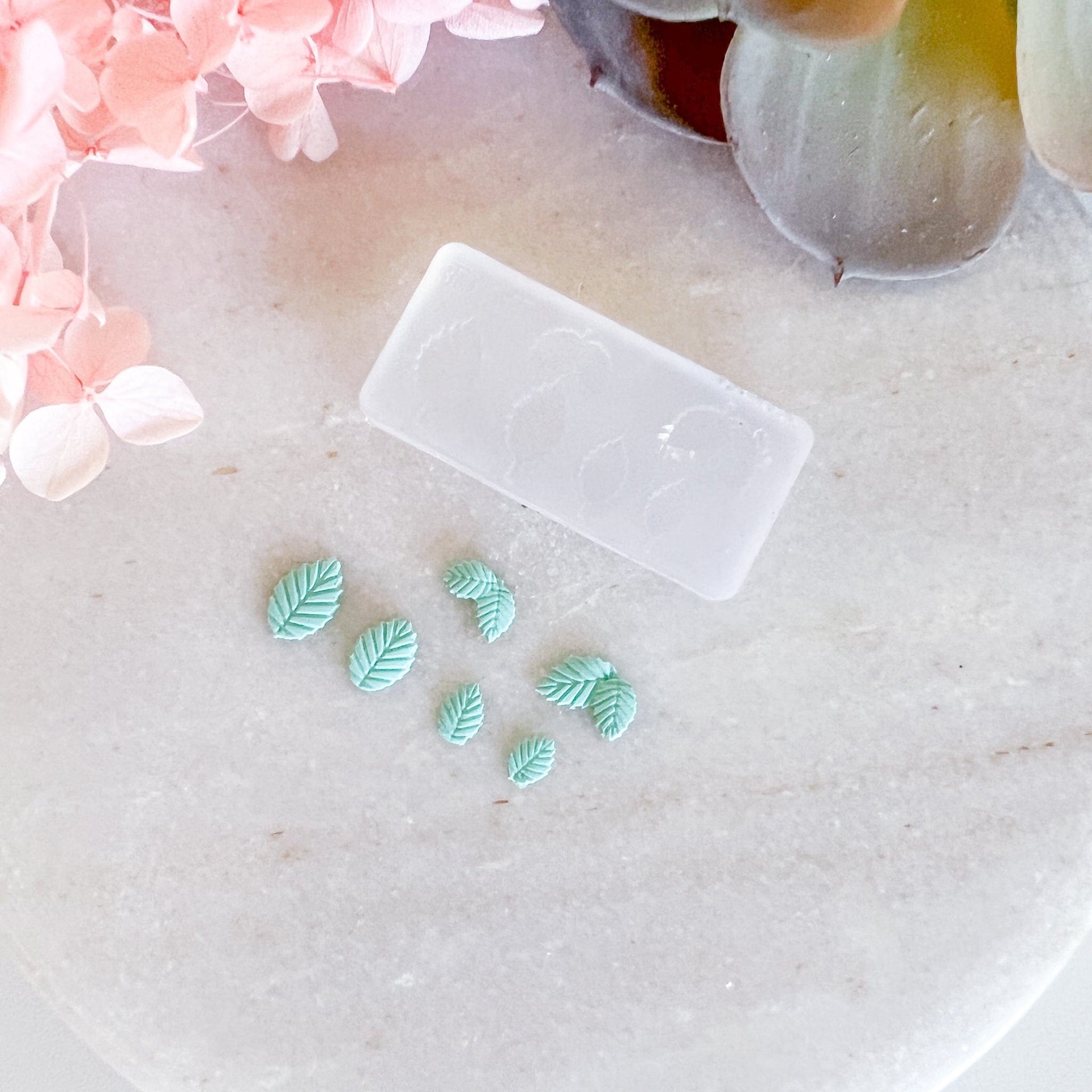 kitandco.com.au Mould "Micro Leaf" #2 - Silicone Mould