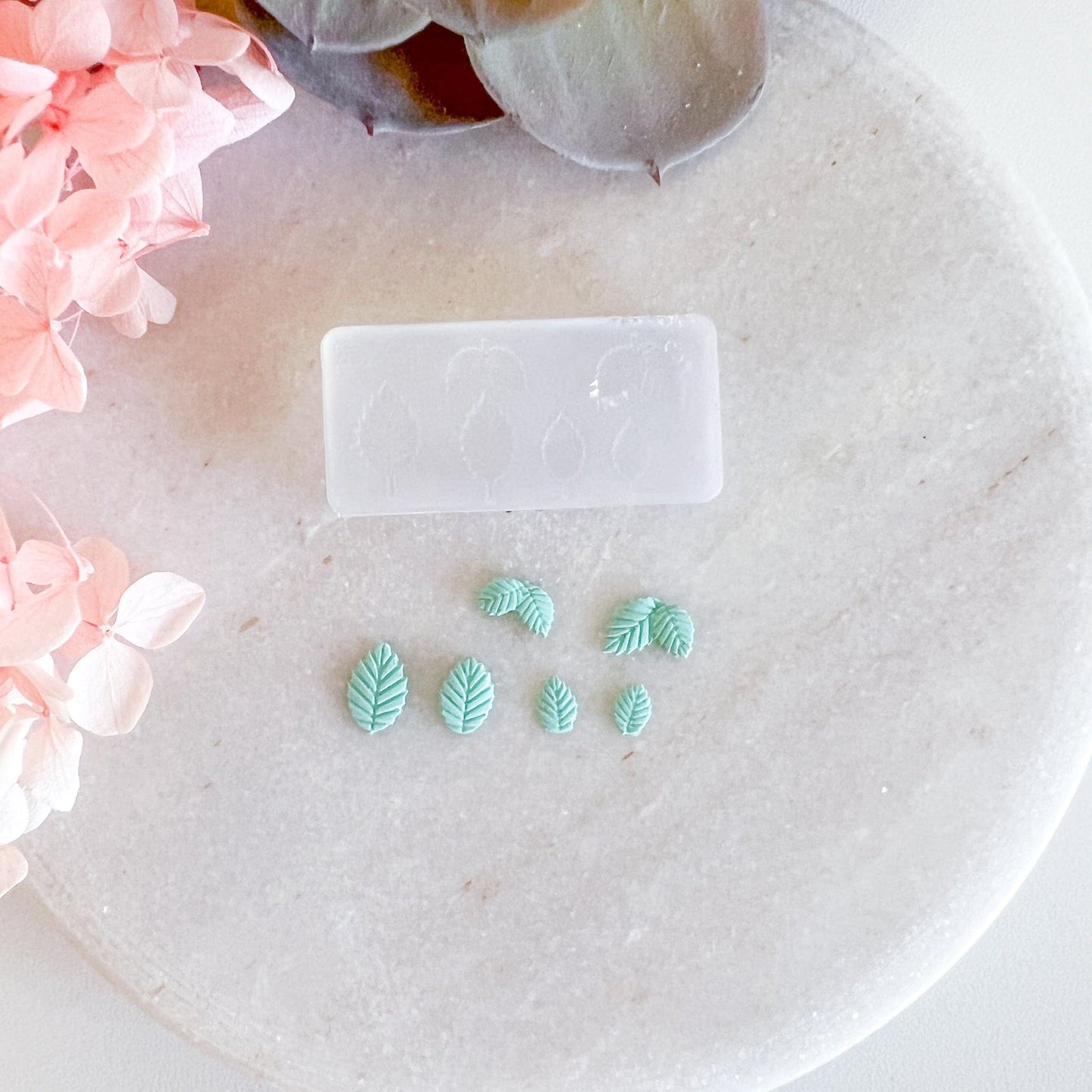 kitandco.com.au Mould "Micro Leaf" #2 - Silicone Mould