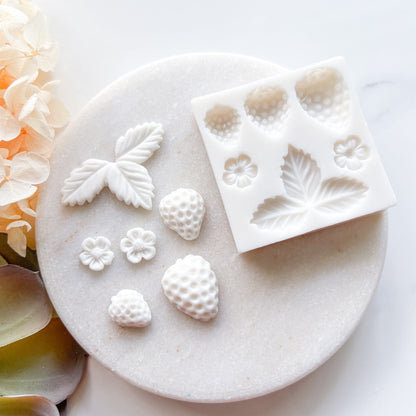 kitandco.com.au Mould "Strawberries" - Silicone Mould