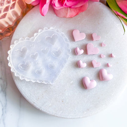 kitandco.com.au Mould "Valentine" Micro Mould - Silicone Mould