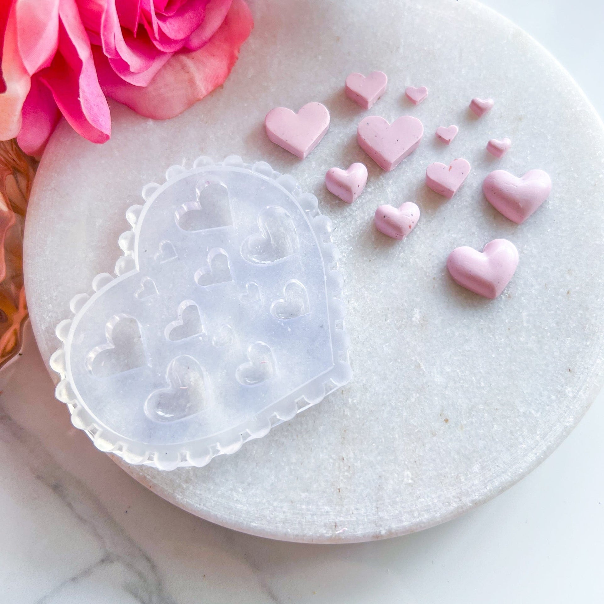 kitandco.com.au Mould "Valentine" Micro Mould - Silicone Mould