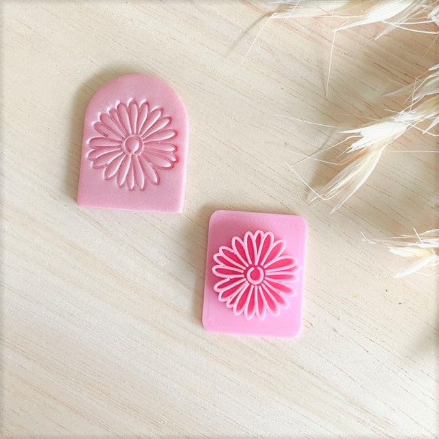 kitandco.com.au Stamp Daisy Head  - Texture Stamp