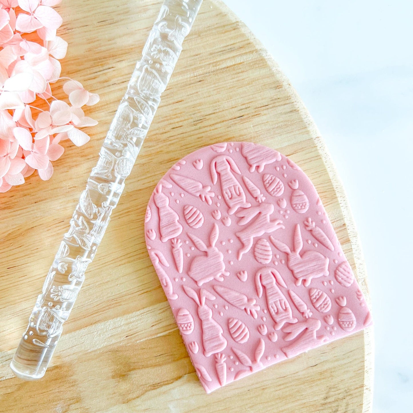 kitandco.com.au Texture Roller Acrylic "Easter" - Acrylic Texture Roller