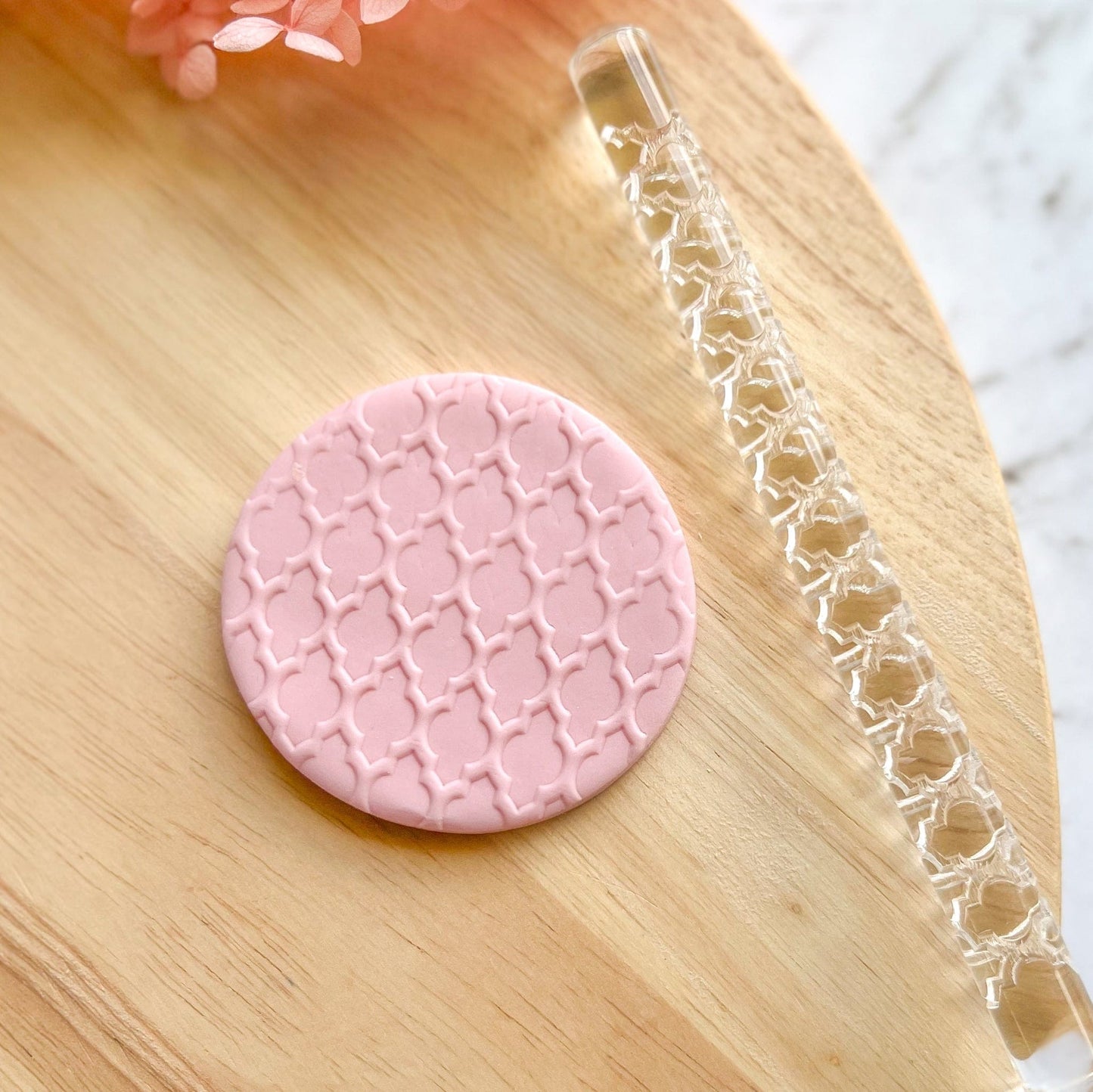 kitandco.com.au Texture Roller Acrylic "Moroccan" - Acrylic Texture Roller