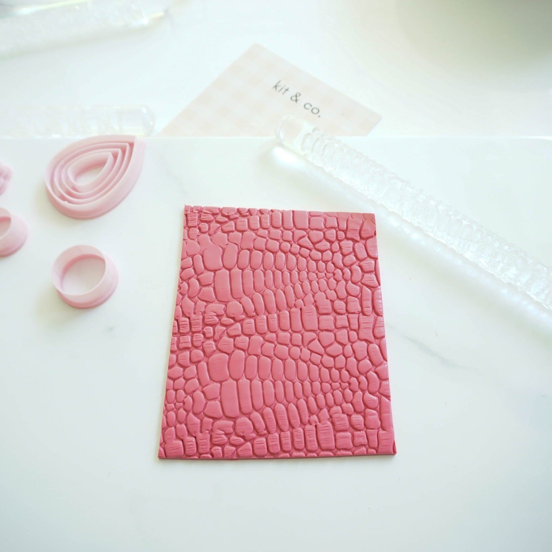 kitandco.com.au Texture Roller Acrylic "Reptile" - Acrylic Texture Roller