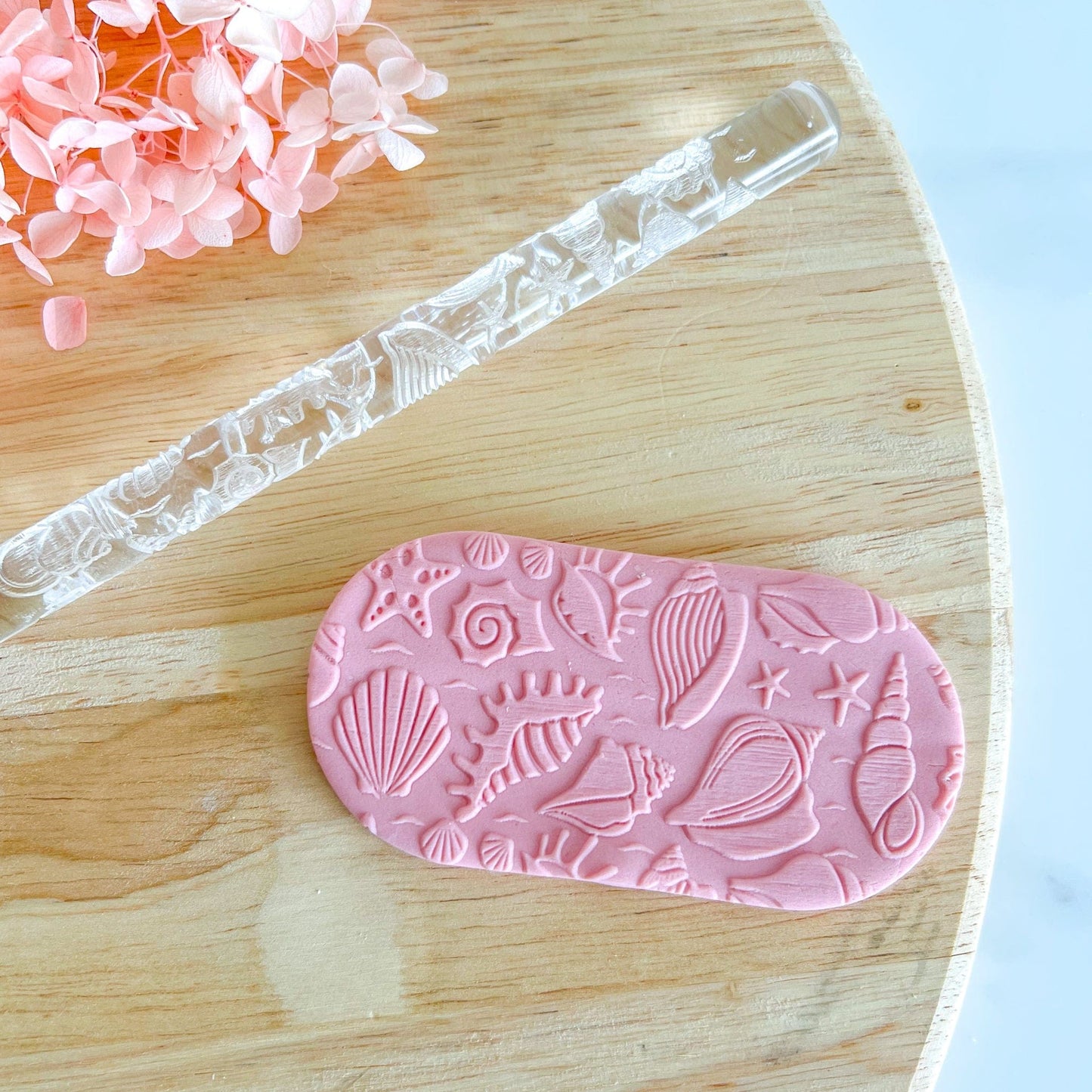 kitandco.com.au Texture Roller Acrylic "Seaside" - Acrylic Texture Roller