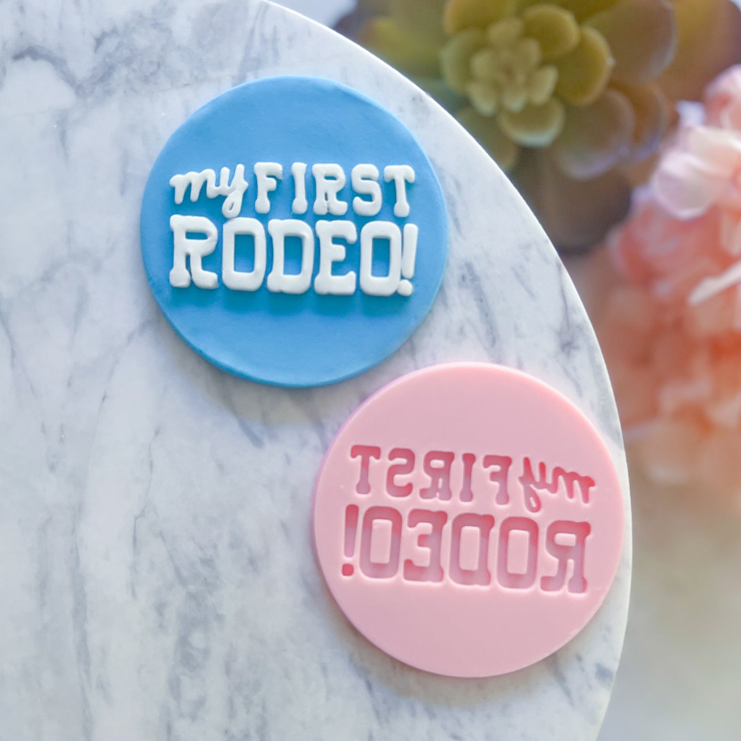 My First Rodeo Raised Stamp