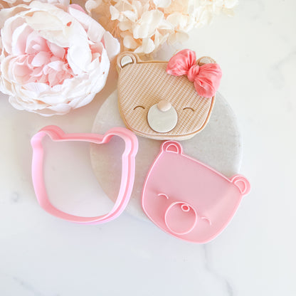 "Woodland Bear" - Cookie Cutter & Stamp