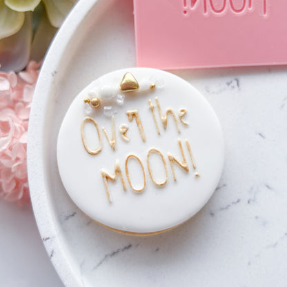 "Over the Moon" - Pop Stamp Plate