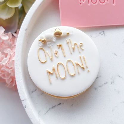 "Over the Moon" - Pop Stamp Plate