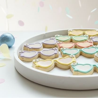 "Heart Sunnies" - Cookie Cutter & Stamp