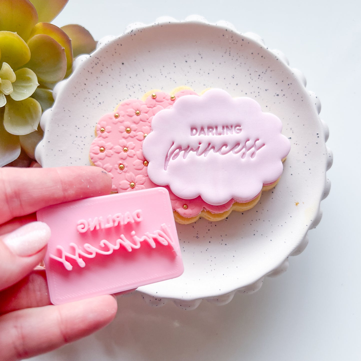 Darling Princess - Fondant Stamp