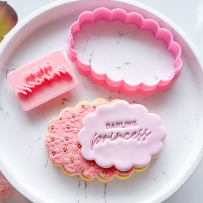 Darling Princess - Fondant Stamp
