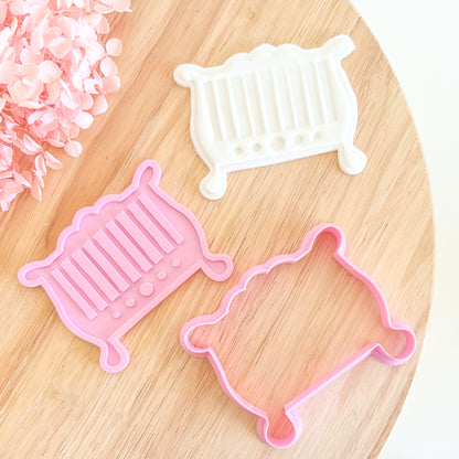"Baby Cot" Cutter & Stamp