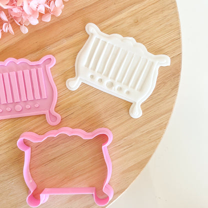 "Baby Cot" Cutter & Stamp
