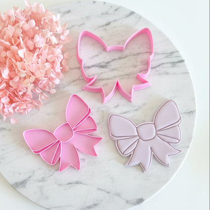 "Beautiful Bow" Cutter & Stamp