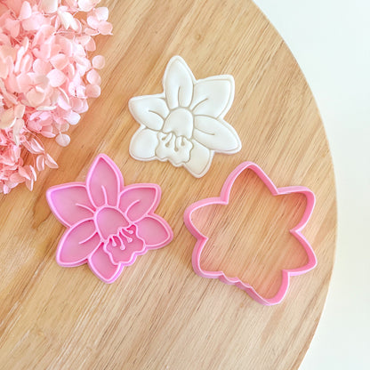 "Daffodil" Cookie Cutter & Stamp