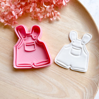 "Boy Romper" Cookie Cutter & Stamp