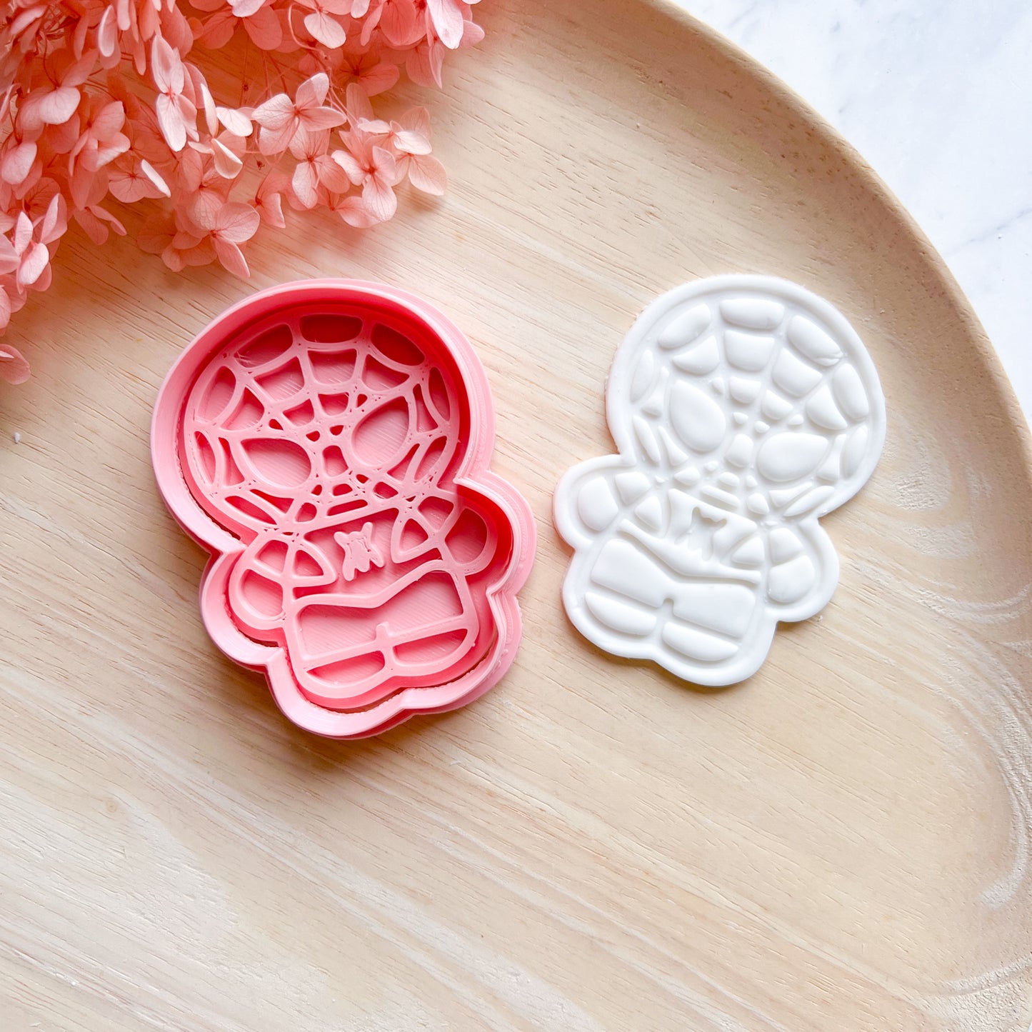 Spider Man Cookie Cutter & Stamp