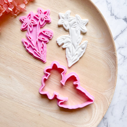 Star Flower - SECONDS SALE Cookie Cutter & Stamp