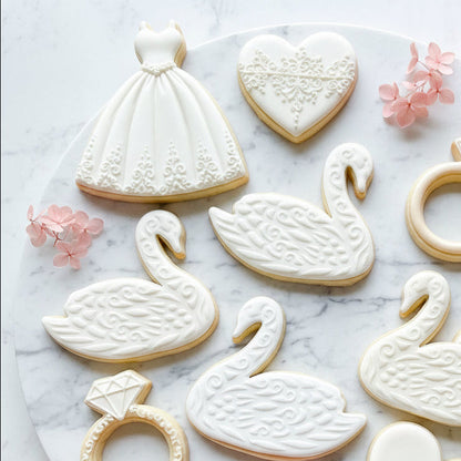 "Swan" Cookie Cutter & Stamp