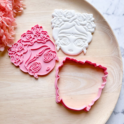 “Frida” SECONDS SALE Cookie Cutter & Stamp