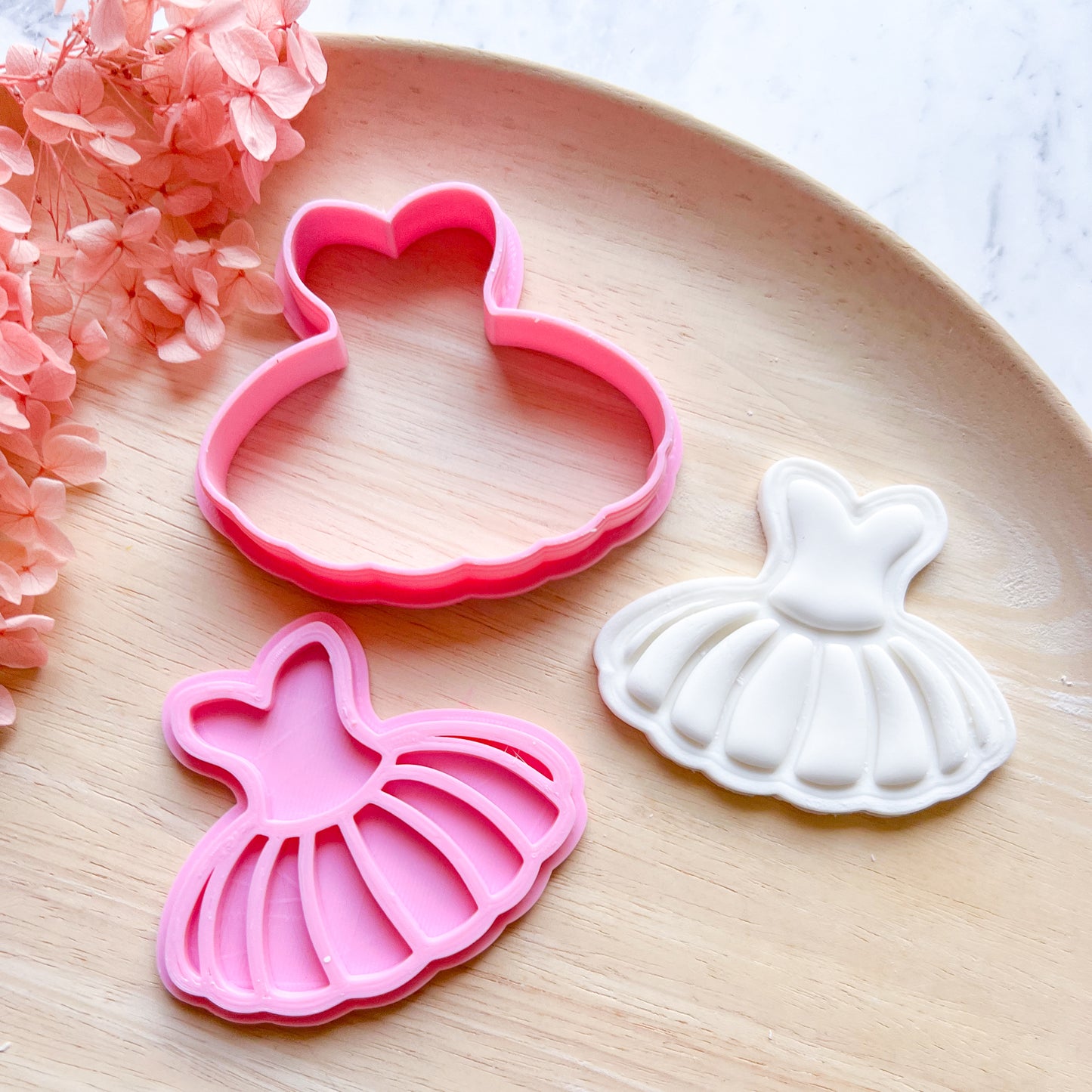 Tutu Cookie Cutter & Stamp