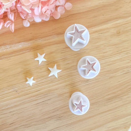Star Push Cutter Set (3 pcs)